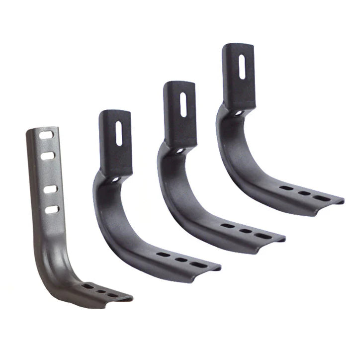 2015-2019 GM HD Crew Cab 6.5 Foot Box Wheel to Wheel Nerf Bars Mount Kit | Dirty Garage