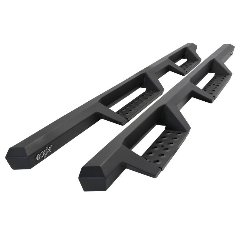 2021-2026 Bronco HDX Textured Black Drop Nerf Bars | Dirty Garage