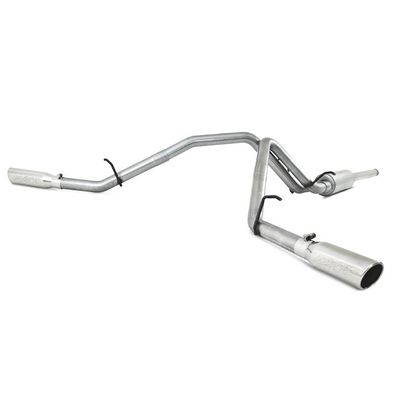 2009 GM 1500 Cat Back Dual Split Side - View 4 | Dirty Garage