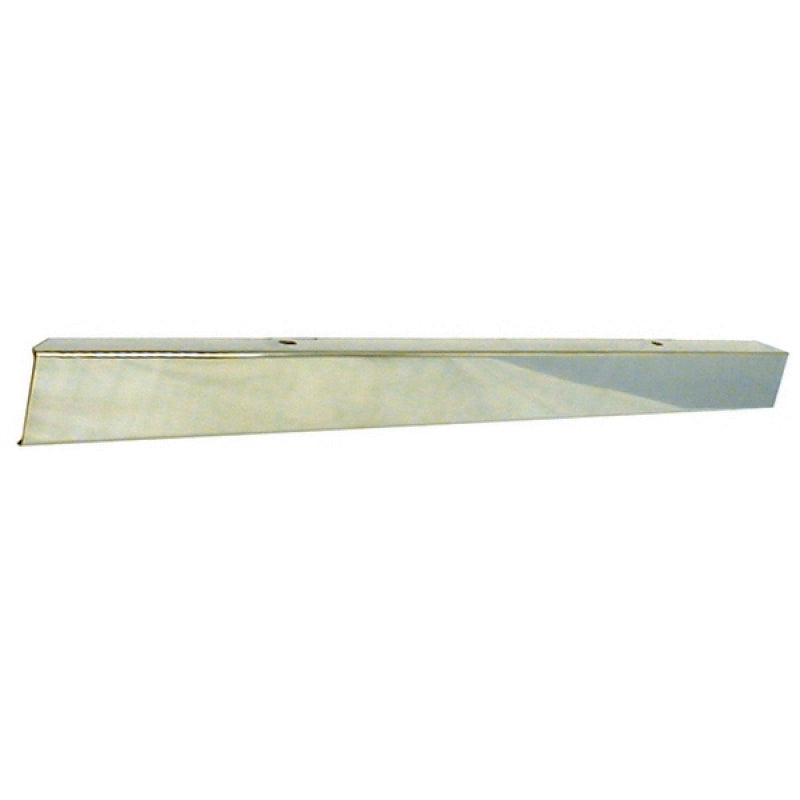 Rugged Ridge 55-86 Jeep CJ Stainless Front Bumper w/o Holes | Dirty Garage