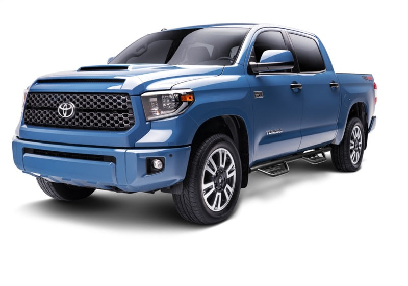 2019-2020 GM 1500 / HD Crew Cab Textured Black Full Cab Length RS Nerf Step - View 4 | Dirty Garage