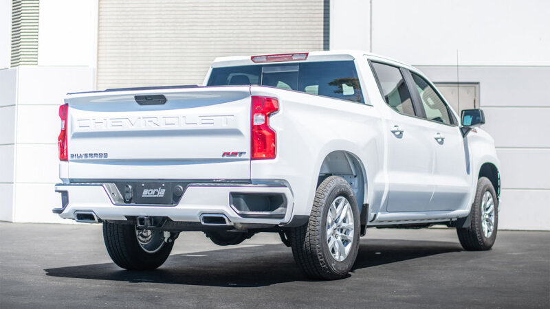 Borla 2024 Chevy Silverado 1500 6.2L V8 ATAK Catback Exhaust (Use Fact Fascia Tips) - View 2 | Dirty Garage