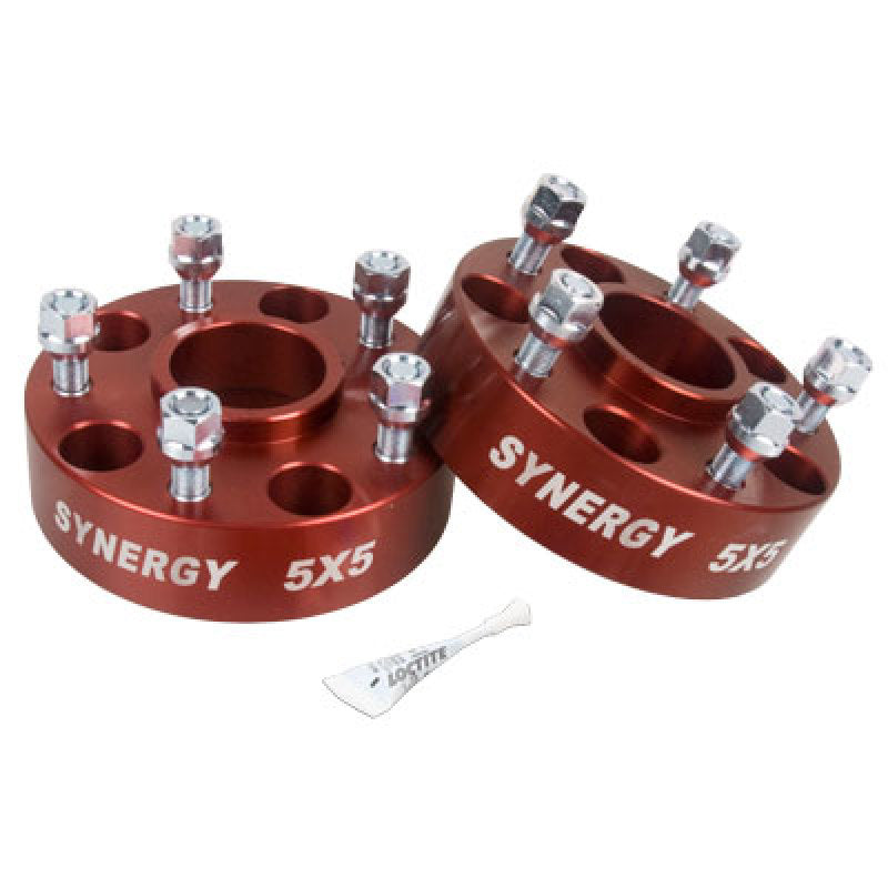 Synergy Jeep Hub Centric Wheel Spacers 5x5-1.50in Width 1/2-20 UNF Stud Size | Dirty Garage