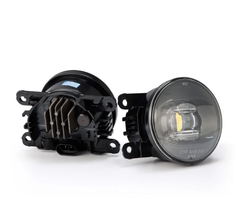 Universal DoubleTap Dual Color LED Projector Fog Lights White Amber | Dirty Garage