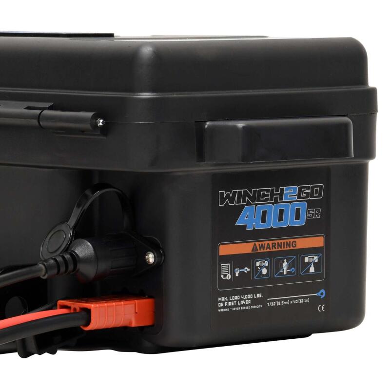 Universal 4000lbs 47' Synthetic Rope Winch2go - View 6 | Dirty Garage