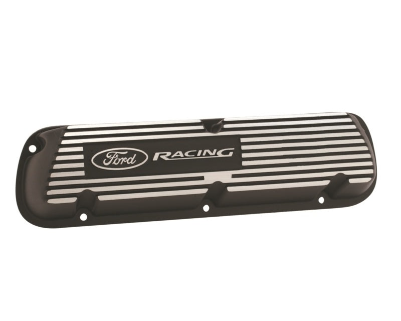 Universal Black Satin Valve Covers Racing EFI - View 6 | Dirty Garage