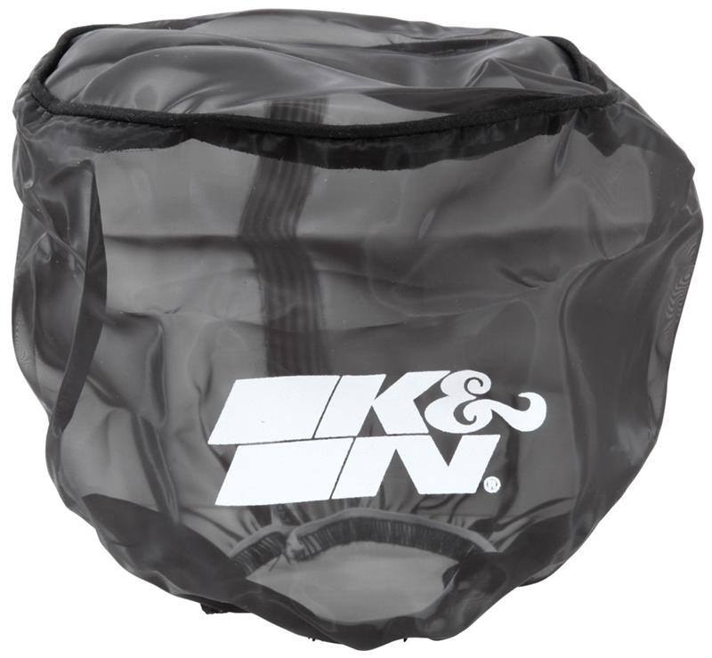 Universal 6in ID x 6inH Closed Top Black Drycharger Air Filter Wrap - View 2 | Dirty Garage