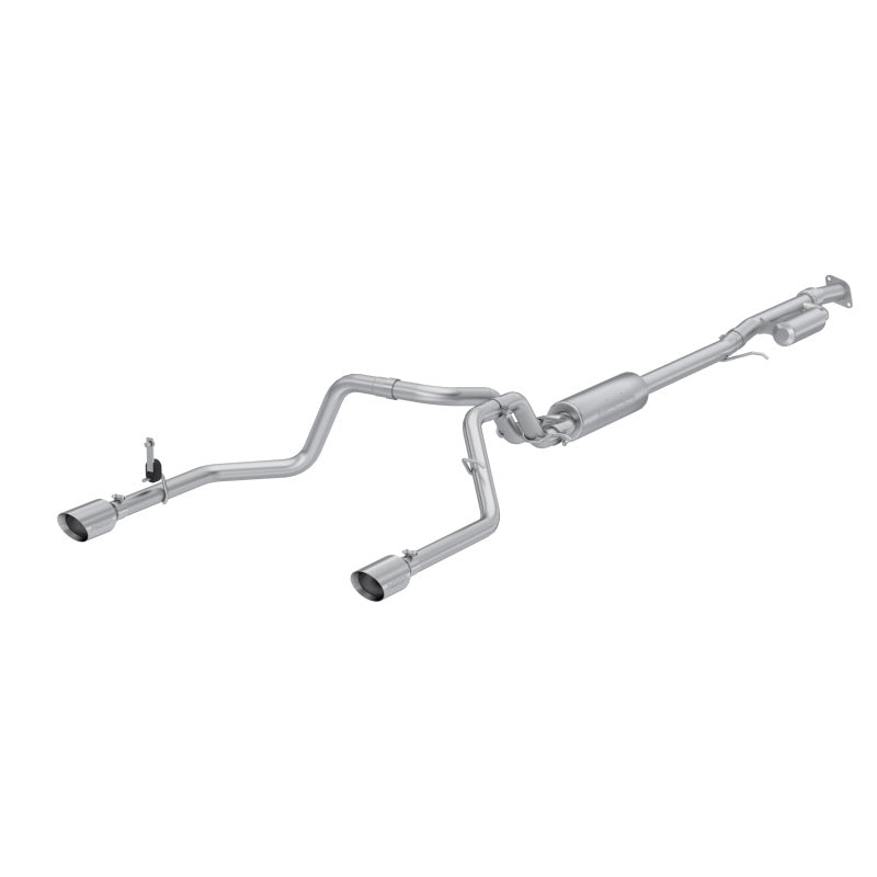 MBRP 2019+ Chevrolet Silverado 1500 / 2019+ GMC Sierra 1500 T304 SS 3in Armor Pro Cat-Back Exhaust | Dirty Garage