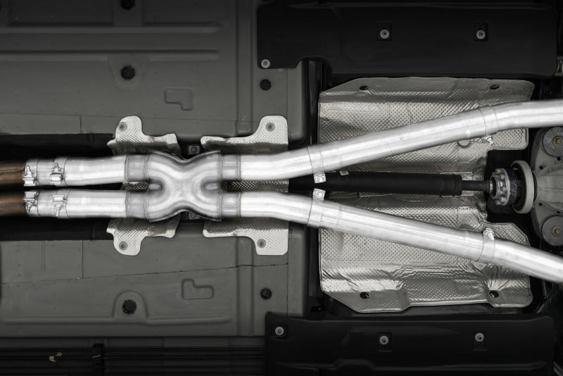 2015-2023 Challenger 5.7L 6.2L 6.4L 3" Race Series Cat-Back Quad Tips AS Exhaust - View 3 | Dirty Garage