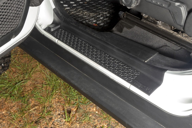Rugged Ridge 18-20 Jeep Wrangler JL 2-Door All Terrain Door Entry Guard Kit - View 3 | Dirty Garage