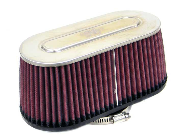 Universal Marine Engine Flame Arrestor - Oval Tapered 3.75in Flange ID/.75in Flange Length/4in Height - View 3 | Dirty Garage