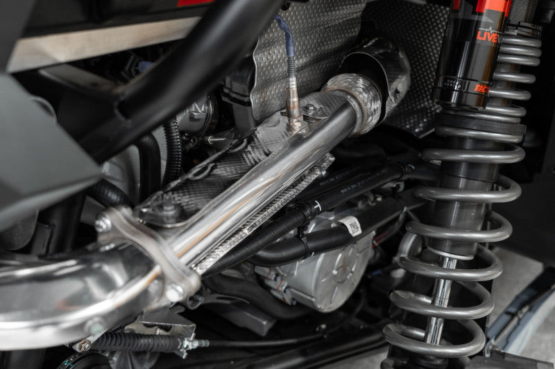 2016-2022 Polaris RZR 2.5" Direct Bolt-On Front Pipe - View 2 | Dirty Garage