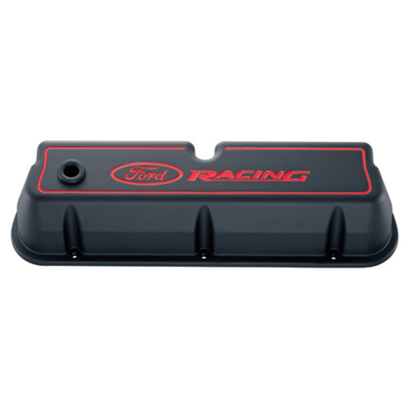 Universal Logo Die-Cast Black Valve Covers - View 5 | Dirty Garage