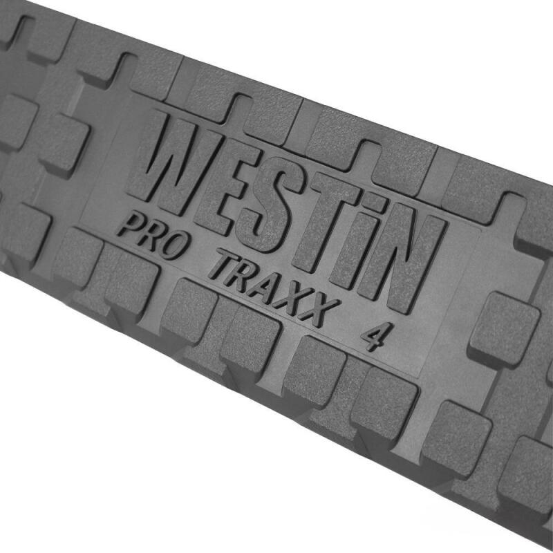 Westin 2015-2018 Ford F-150 SuperCrew PRO TRAXX 4 Oval Nerf Step Bars - Black - View 7 | Dirty Garage