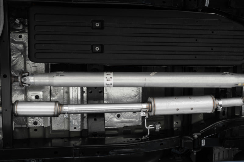 2021-2026 F-150 2.7L 3.5"L 5.0L Single Side 3" Aluminized Steel Catback Exhaust - View 2 | Dirty Garage