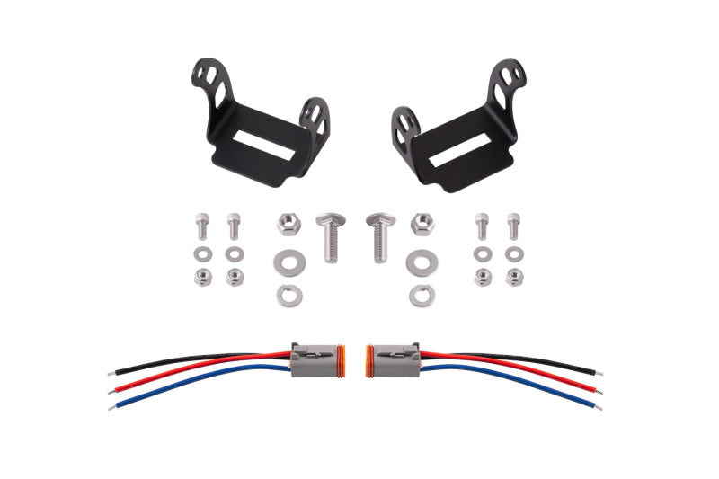 Universal Backlit SS3 Bracket Kit Pair | Dirty Garage
