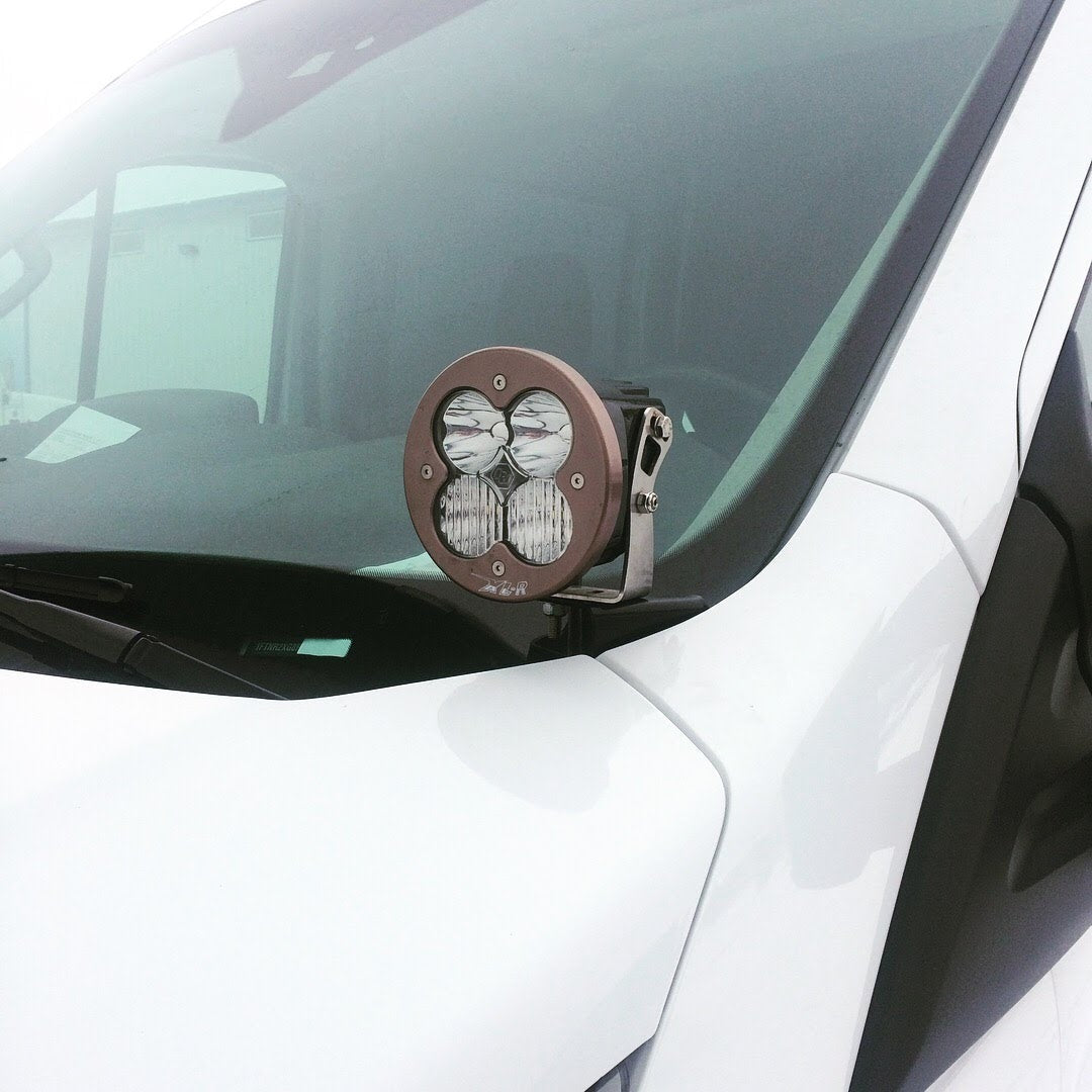 2015-2026 Transit Hoodline Light Pod Mount (4043)