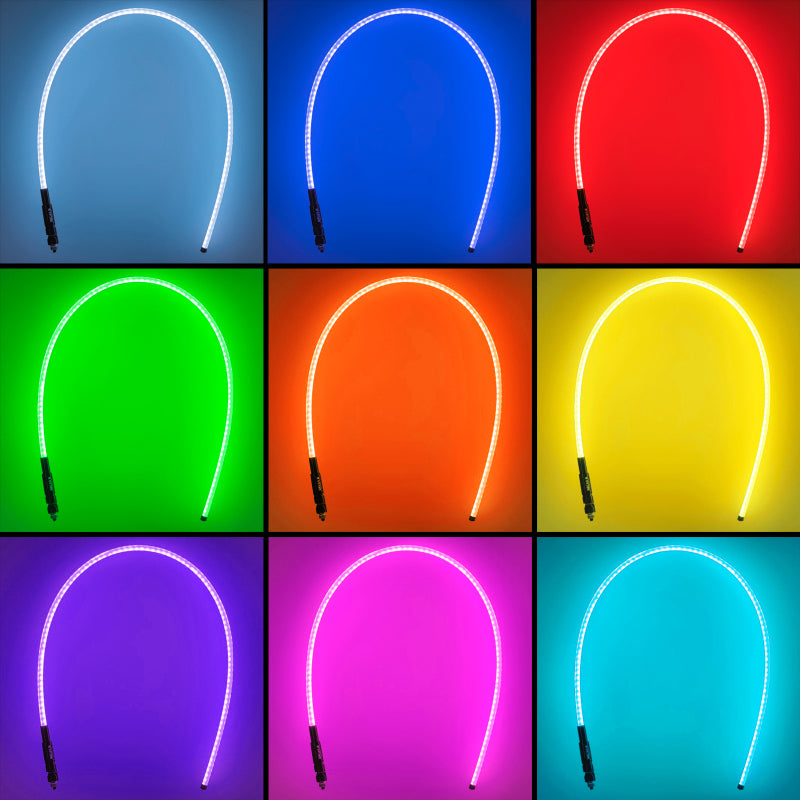 Universal Off-Road 4ft LED Whip ColorSHIFT - View 15 | Dirty Garage