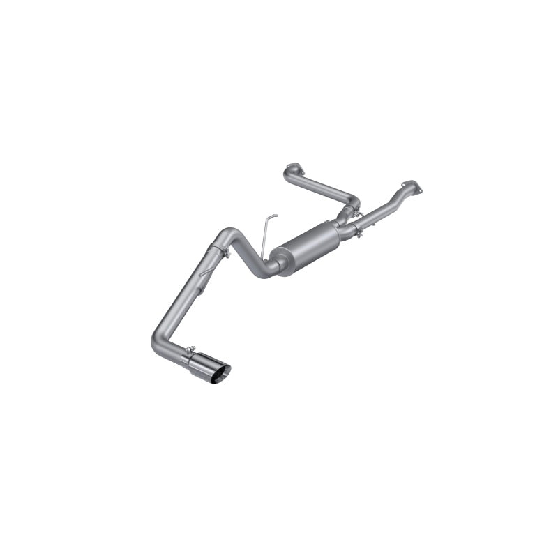 2022-2023 Frontier 3.8L 3" Tip 3" Cat Back Single Side Exit Street Profile Aluminized | Dirty Garage