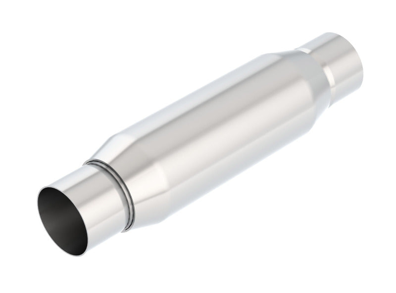 Borla CrateMuffler Resonator Option 2.5in Center/Center 3.5in Round x 10in - View 2 | Dirty Garage