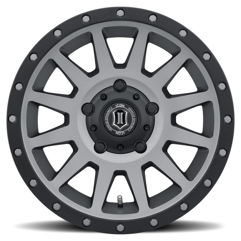 Universal Compression 17x8.5 5x150 25mm Offset 5.75 BS 110.1mm Bore Titanium Wheel - View 3 | Dirty Garage