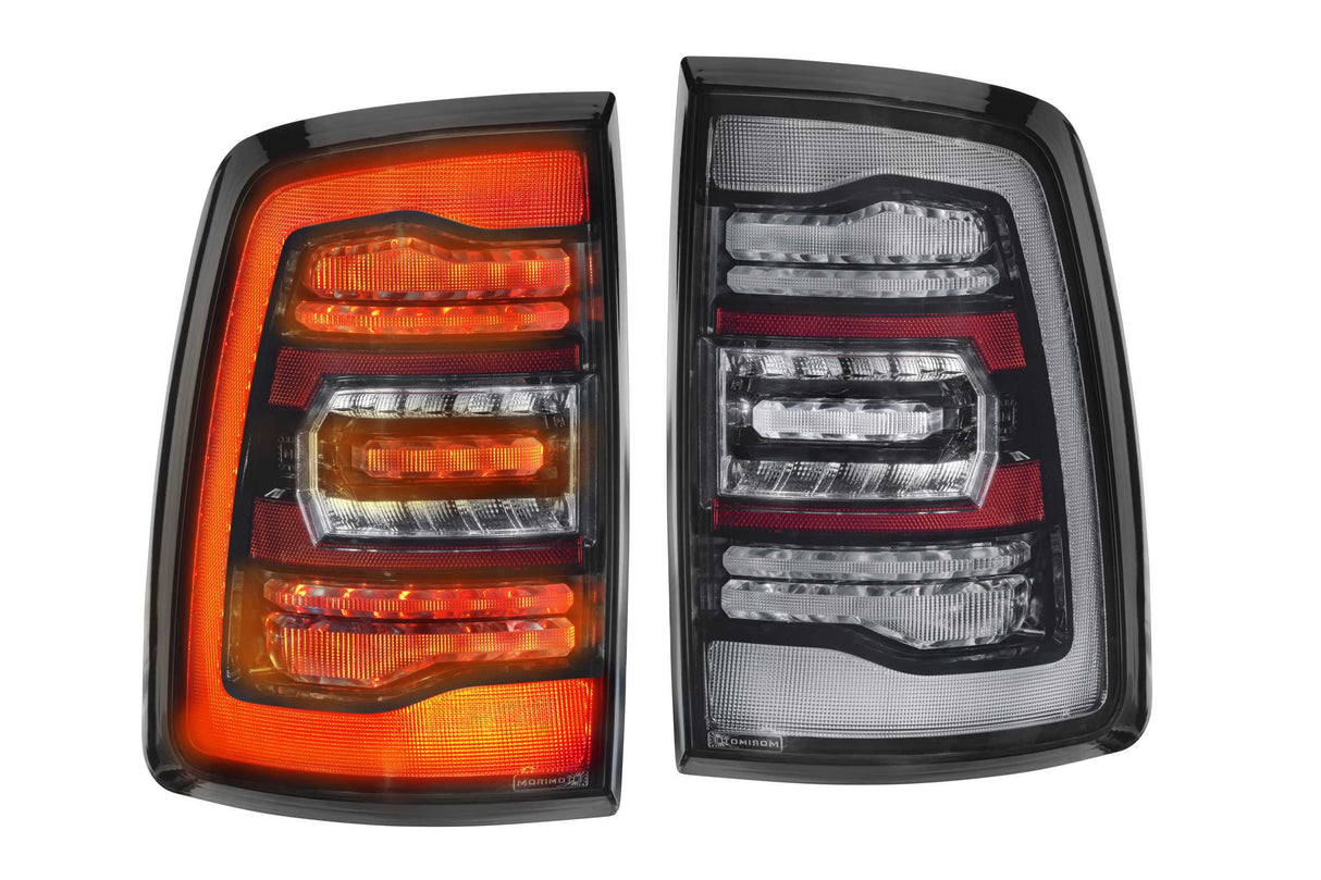2009-2018 Ram HD XB LED Tail Lights Pair Smoked Gen 2 | Dirty Garage