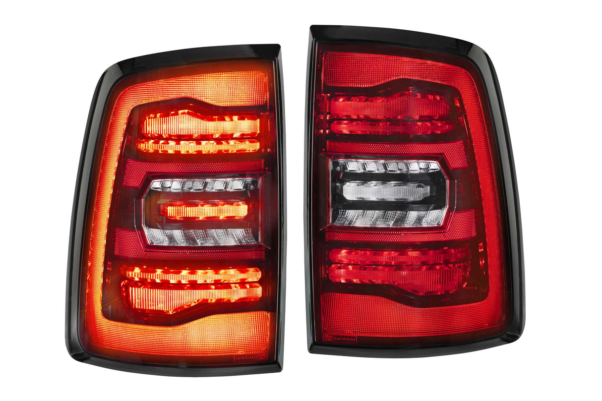 2009-2018 Ram HD XB LED Tail Lights Pair Red Gen 2 | Dirty Garage