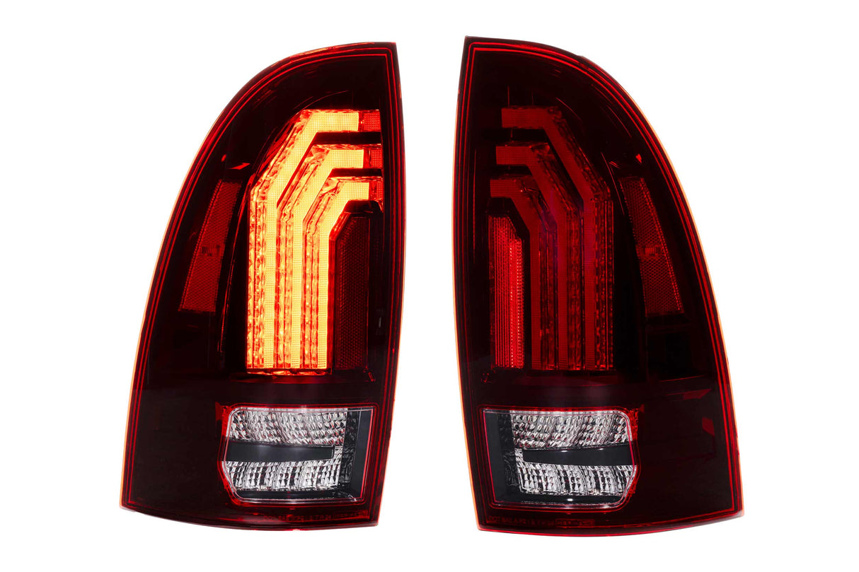 2005-2015 Tacoma XB LED Tail Lights Red Lens | Dirty Garage