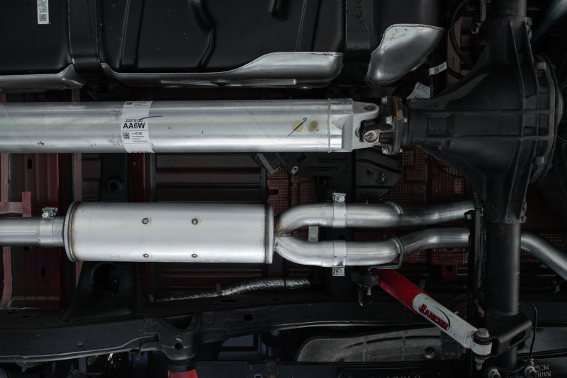 2019-2024 GM 1500 2.5" Catback Dual Rear Exit T304 SS - View 4 | Dirty Garage