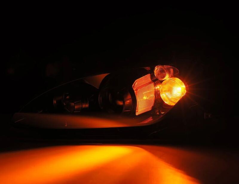 1999-2009 S2000 Luxx-Series Projector LED Alpha-Black Headlights - View 4 | Dirty Garage
