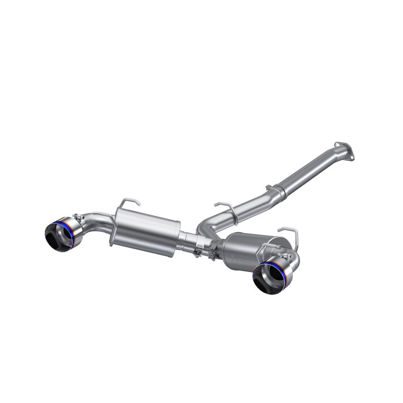 2013-2016 BRZ 3" Dual Split Rear Cat Back Burnt End Tips T304 | Dirty Garage