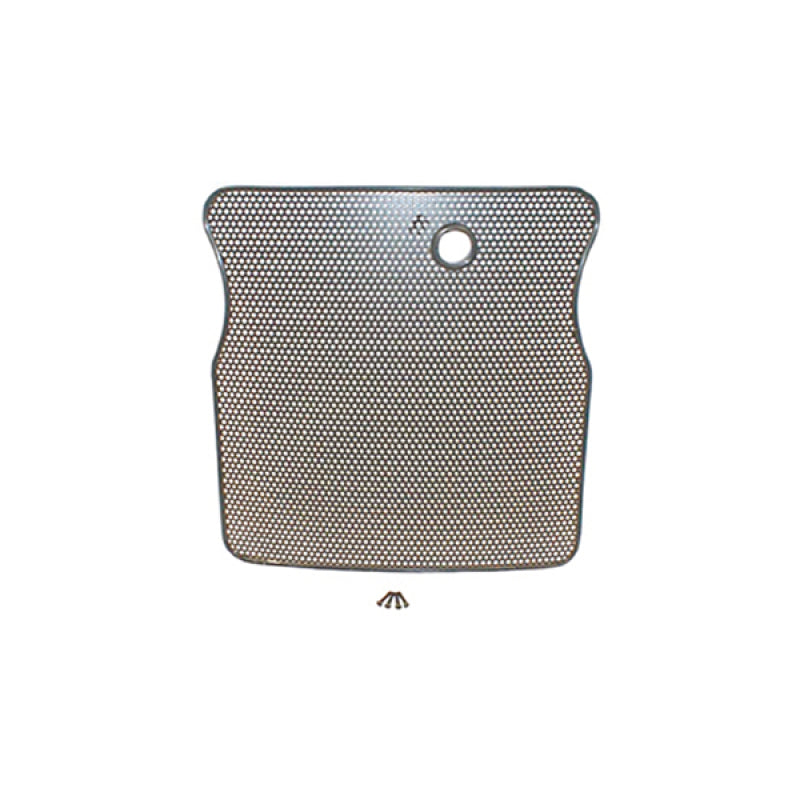 Rugged Ridge 55-86 Jeep CJ Black Radiator Bug Shield - View 2 | Dirty Garage