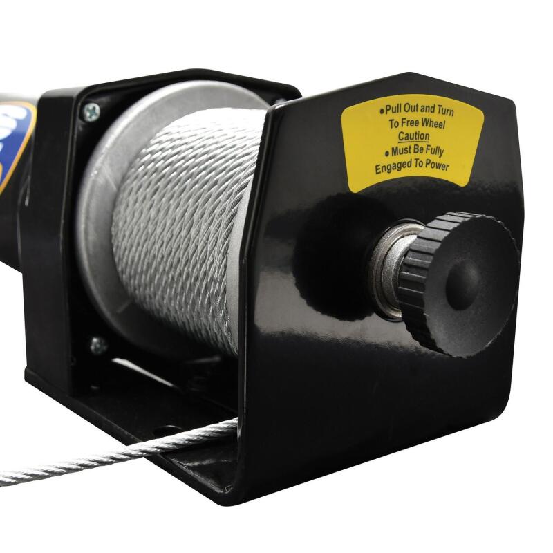 Universal 2000-lb Steel Rope LT2000 Winch - View 6 | Dirty Garage