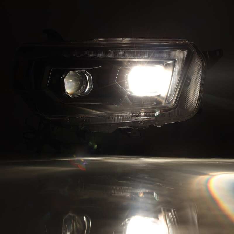 2010-2013 4Runner Pro-Series Projector Black Headlights Sequential Signal DRL - View 4 | Dirty Garage