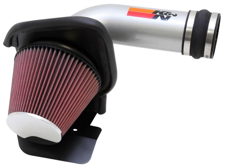 Universal 11 Ford Taurus SHO 3.5L V6 Silver Typhoon Cold Air Intake - View 6 | Dirty Garage