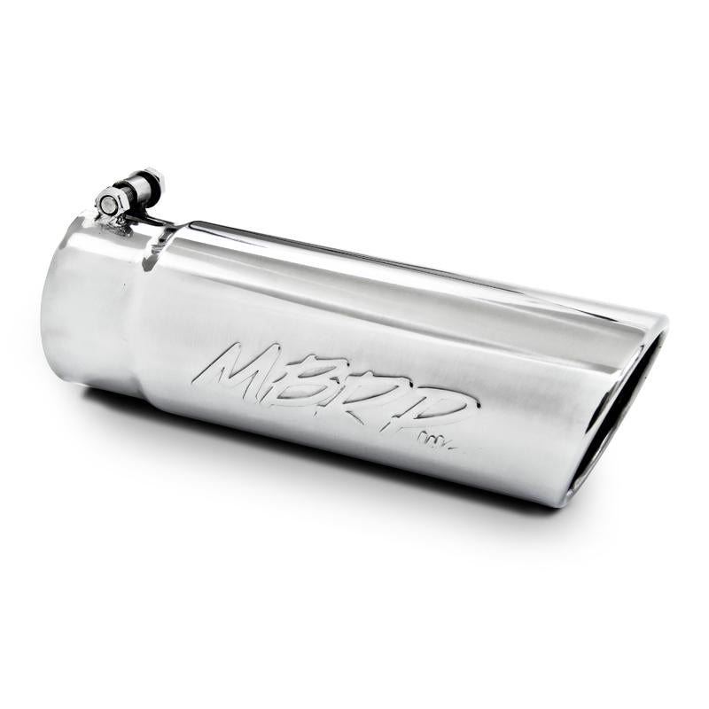 Universal 5 OD Dual Wall Straight 4" Inlet 12" Length Tip - View 3 | Dirty Garage