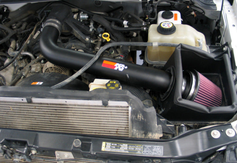 2007-2008 Ford F250 SD V8-5.4L Black High Flow Performance Kit - View 6 | Dirty Garage