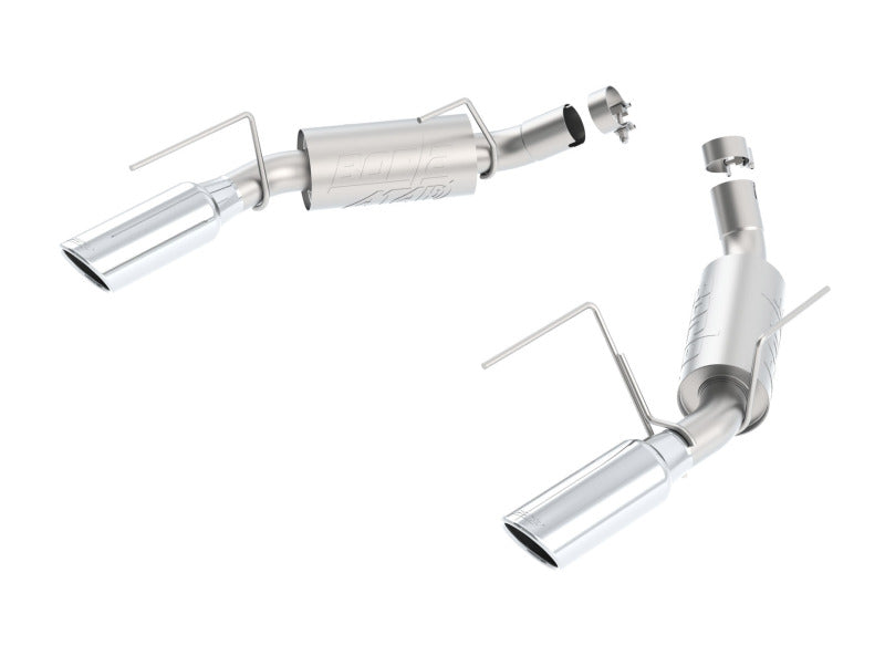 Borla 05-09 Mustang GT/Bullitt 4.6L 8cyl Aggressive ATAK Exhaust (rear section only) - View 4 | Dirty Garage