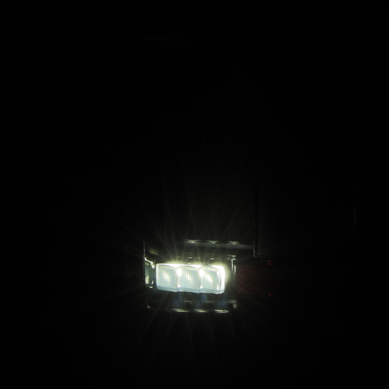2019-2024 GM 1500 & GM HD Luxx-Series LED Tail Lights Alpha Black - View 5 | Dirty Garage