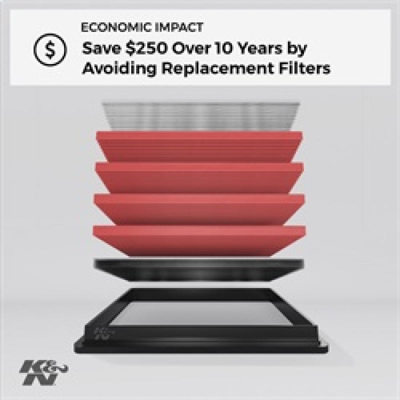 Replacement Air Filter 12 -13 Golf VII 1.2L/1.4L/2012-2013 Polo GT 1.4L/13 A3 1.4L - View 6 | Dirty Garage