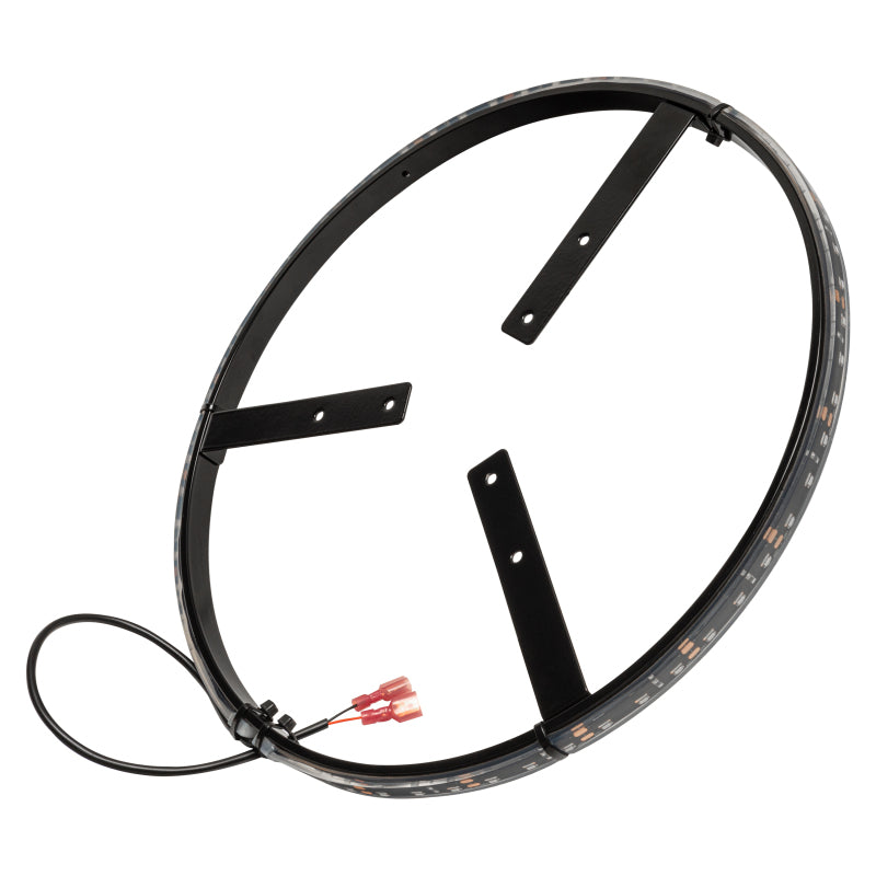 Universal LED Illuminated Wheel Ring 3rd Brake Light Red | Dirty Garage