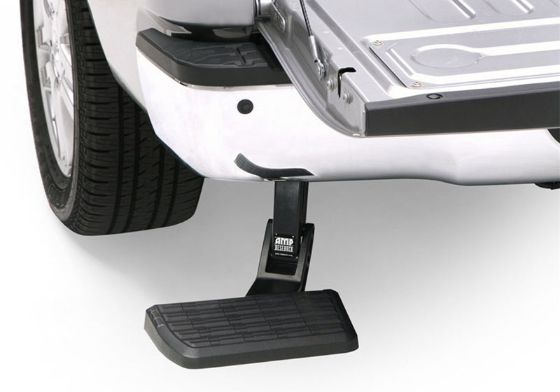 2014-2015 Tundra BedStep Black Retractable Bumper Step - View 3 | Dirty Garage