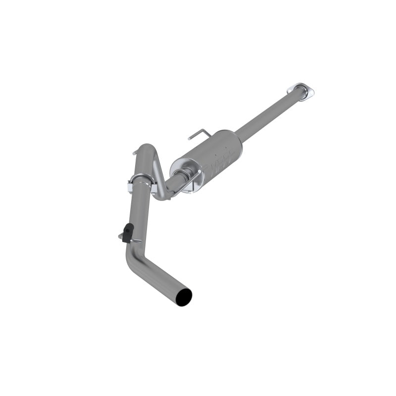 2005-2013 Tacoma 4.0L EC C&C Cat Back Single Exit AL P Series Exhaust - View 2 | Dirty Garage