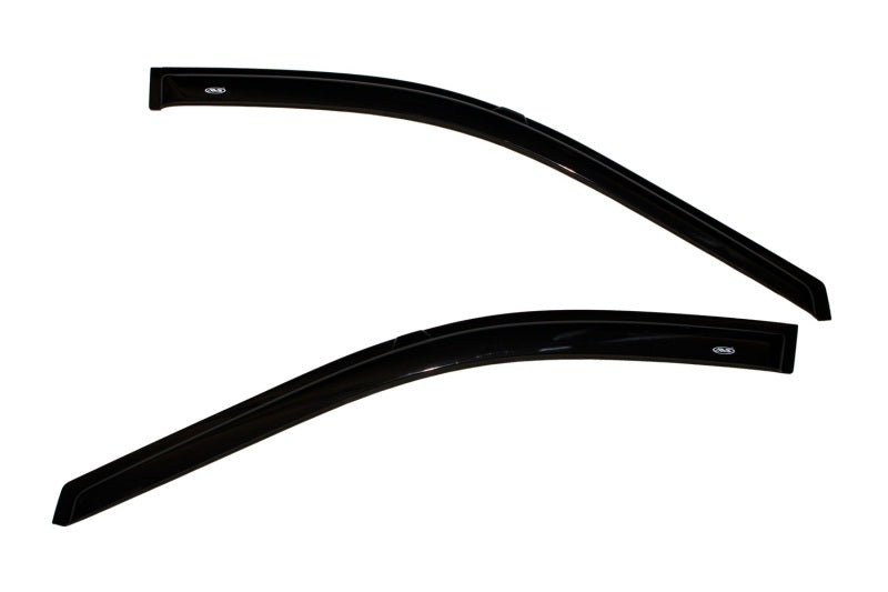 2014-2018 GM 1500 Standard Cab Ventvisor Smoke Window Deflectors 2-Piece - View 2 | Dirty Garage