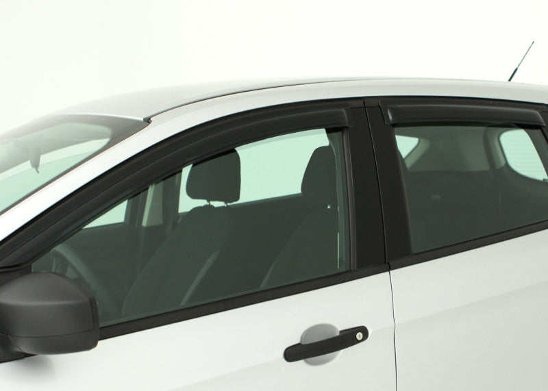2018-2021 Accent Ventvisor Outside Mount Deflectors Smoke 4-Piece - View 3 | Dirty Garage