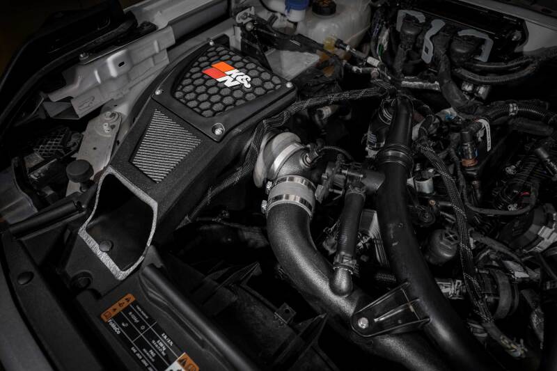 2021 Bronco V6-2.7L F/I AirCharger Performance Intake - View 4 | Dirty Garage