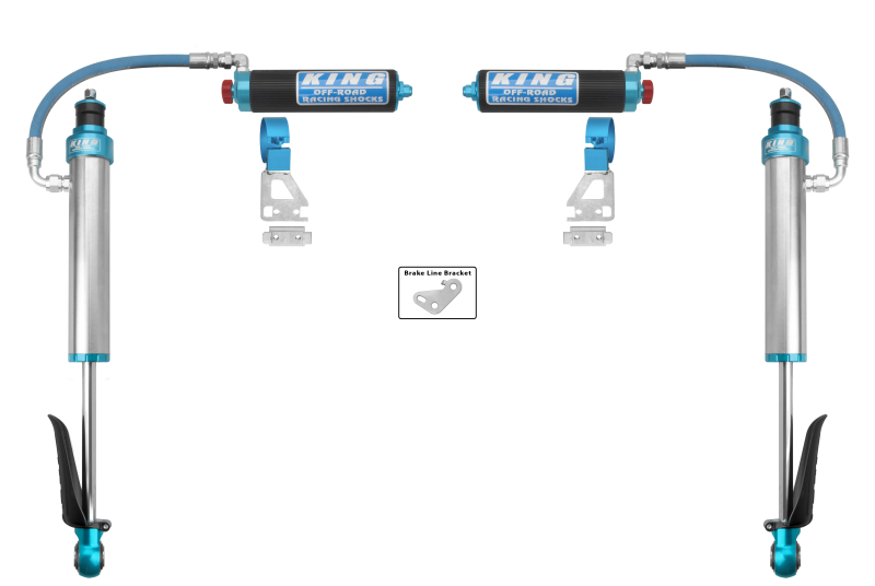 2024-2025 Tacoma 2.5" Remote Reservoir Rear Shock Pair | Dirty Garage