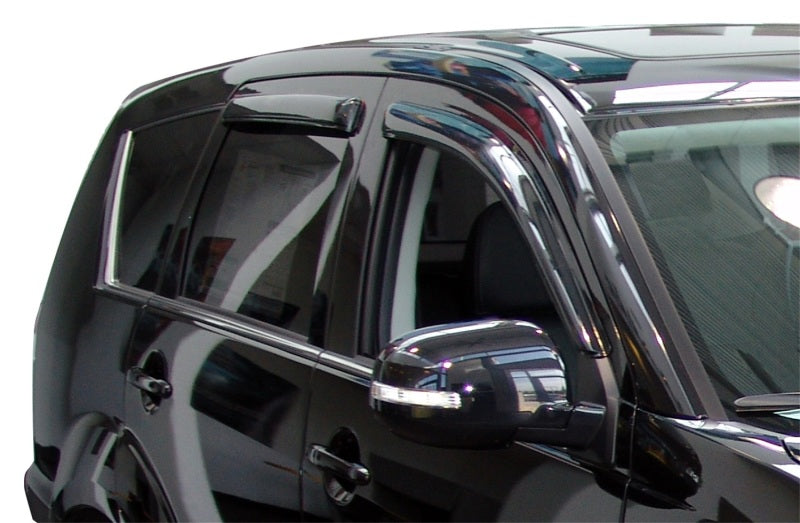 2011-2018 Outlander Ventvisor Outside Mount Window Deflectors 4-Piece Smoke - View 4 | Dirty Garage