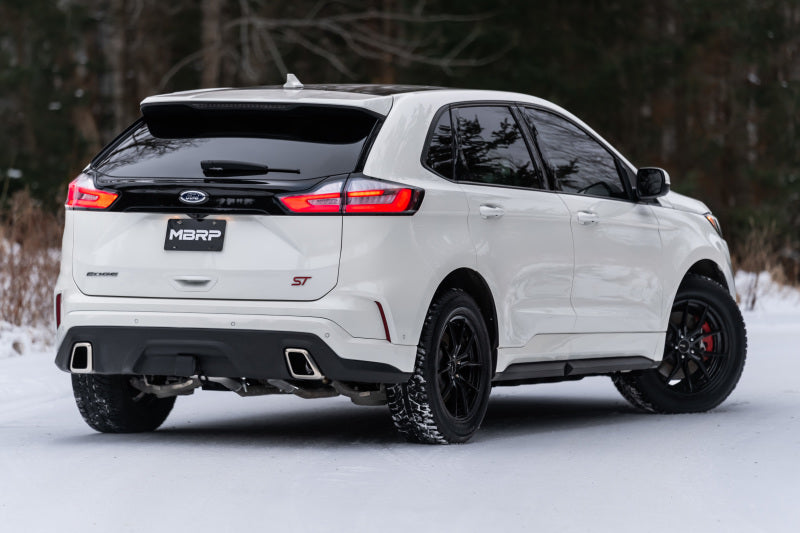 2019-2022 Edge ST 2.5 Dual Rear Exit Alum Exhaust System - View 4 | Dirty Garage