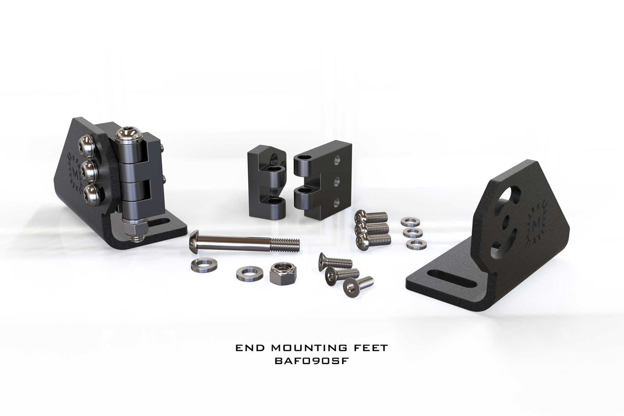 Universal Morimoto 2Banger Bar-End Mounting Feet Set | Dirty Garage